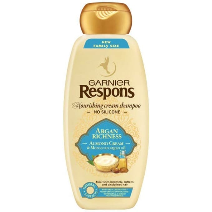 Garnier Respons Argan Richness Shampoo &amp; Conditioner 2 x 400 ml