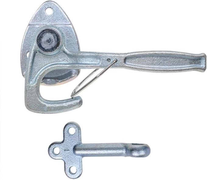 ProPlus Klephaak met opschroefoog - rechts - 170 mm - staal - blisterverpakking