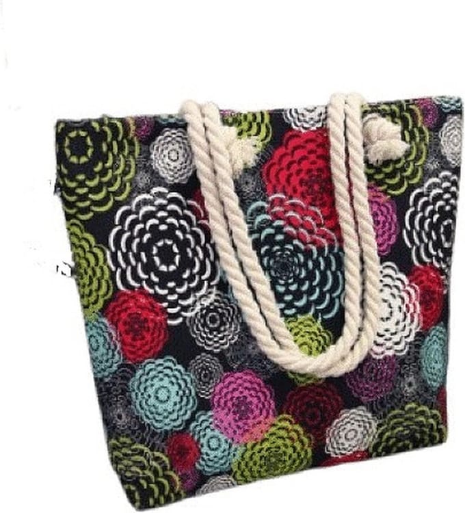 N3 Collecties Canvas Strandtas voor Dames