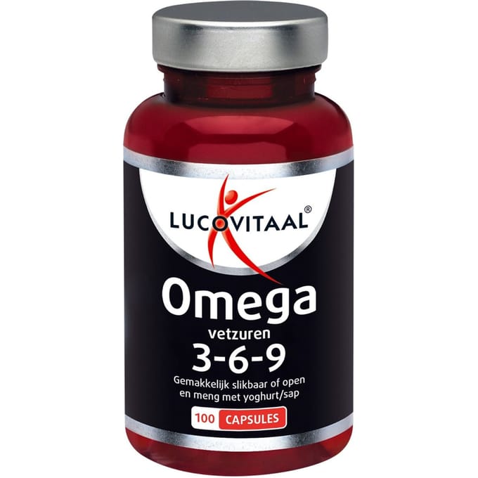 lucovitaal - Omega 3-6-9 vetzuren 100 Capsules