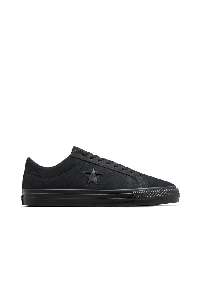 Converse Unisex One Star Pro Ox Black/black/black Taglia: 39 | Sneakers Outlet | Unisex | Nero