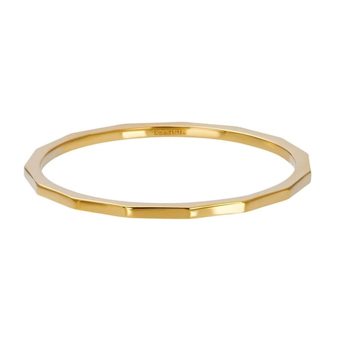 iXXXi JEWELRY - Vulring - Angular - Goudkleurig - 1mm - Maat 17