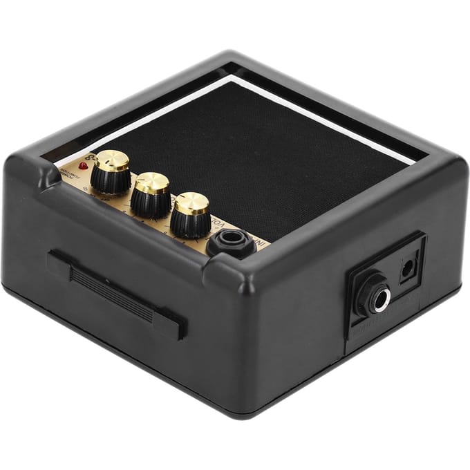 Gitaarversterker Draagbaar Mini Muziekinstrument Accessoires Kleine Luidspreker PG‑3 3W black