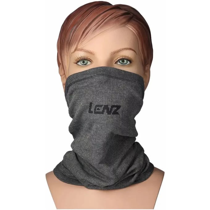 Lenz Multifunctionele Nekwarmer Grijs Man