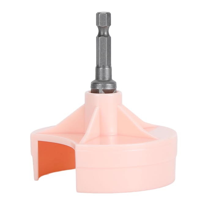 Breimachine Adapter Quick Knit Vervangbare Haakmachine Adapter met Zeskantbit DIY Naald roze