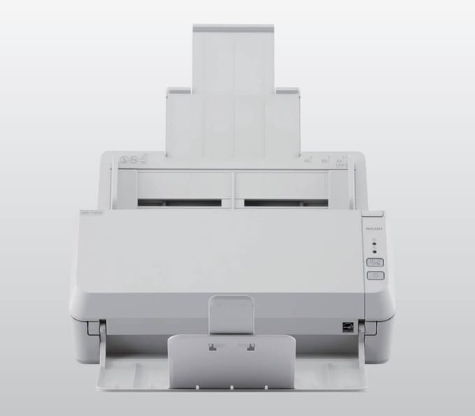 Fujitsu-documentcanner SP-1125N, geschikt voor LAN, eenzijdig 25 A4-pagina's/ tweezijdig 50 A4-afbeeldingen/minuut