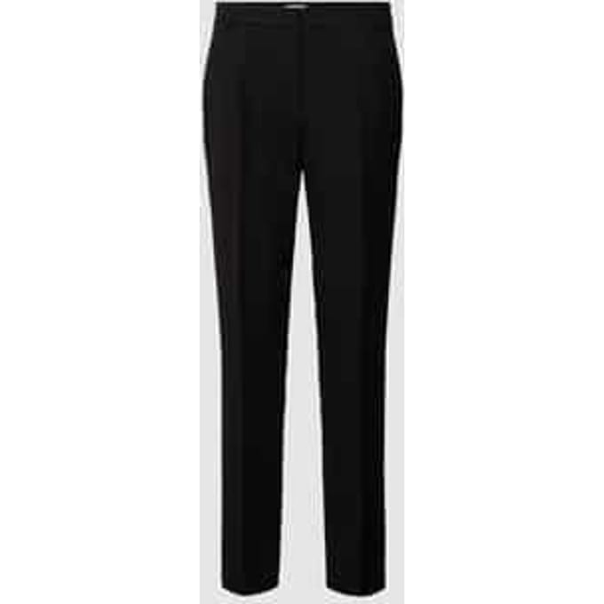 Slim fit broek in effen design
