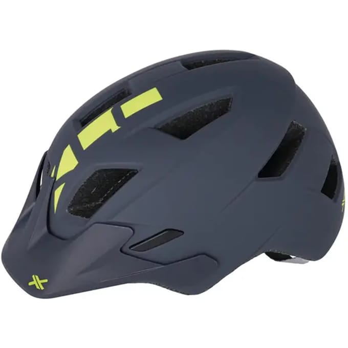 XLC Fietshelm MTB - S/M - Antraciet/Geel - BH-C30