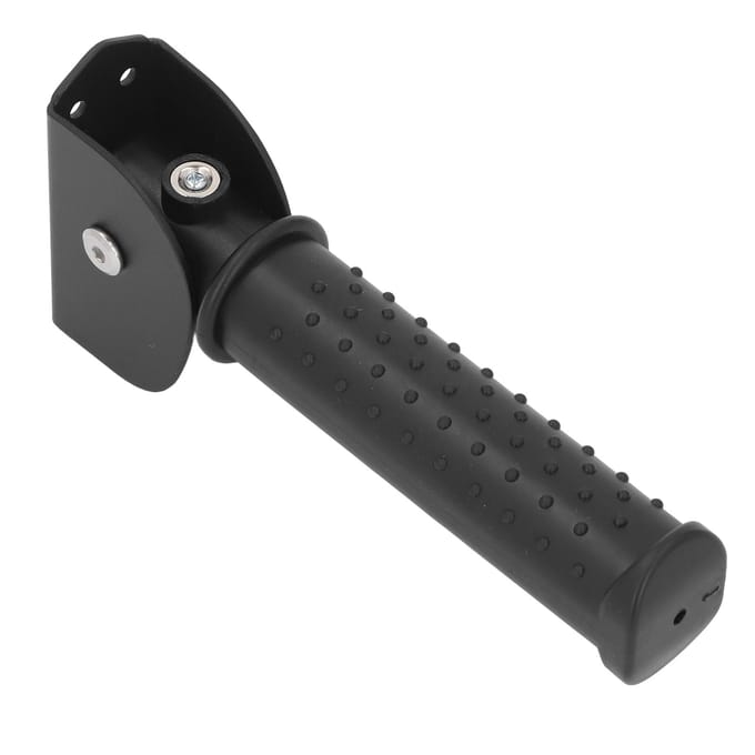 Opklapbare Beugel RVS Rubber Ondersteuning Handgreep voor Deuropening Trap Muur 350lb black