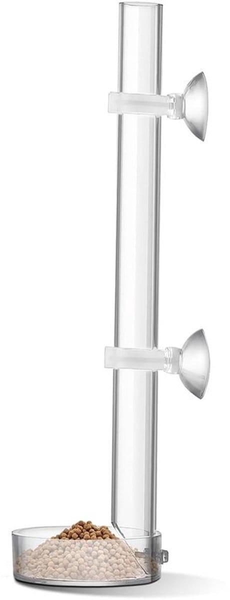 Voederbuis voor Aquariums - Transparante Acryl Garnalen Feeder