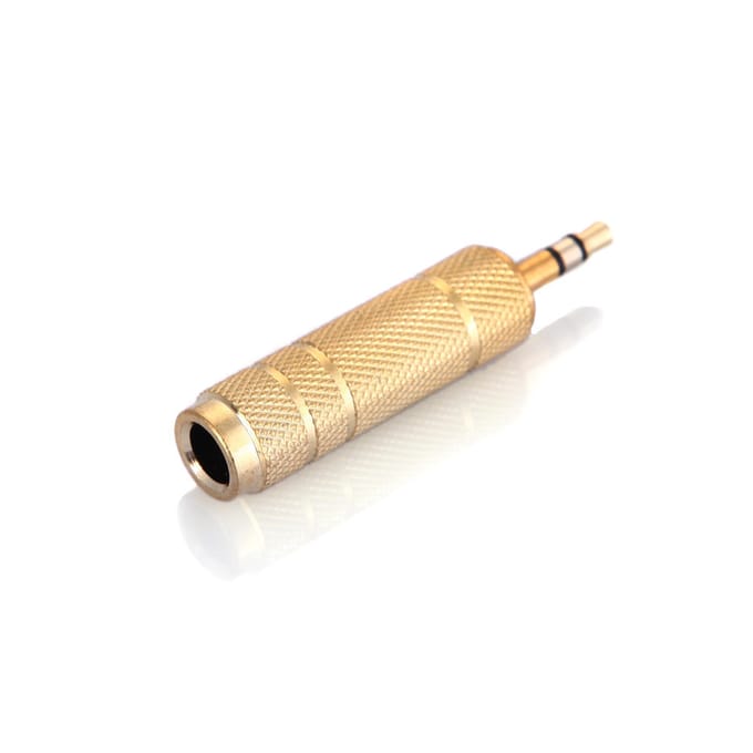 Adaptateur de prise Audio, convertisseur, prise stéréo pour guitares électriques, Microphone, casque, 3.5mm