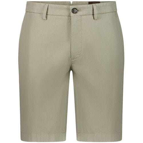 Gardeur Bermuda Jordan-1 Authentic Herringbone Low Crease Finish Soft Touch Khaki / male