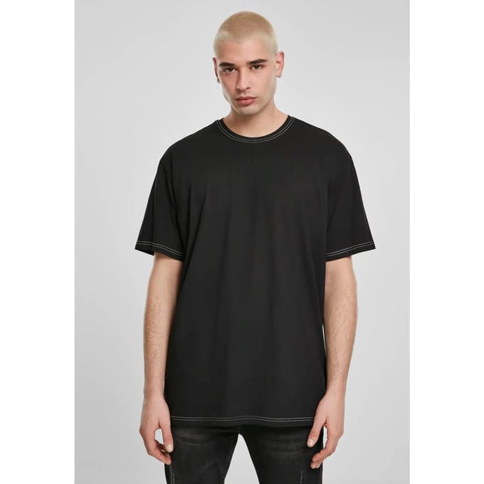 Urban Classics T-shirt - Heavy Oversized Tee - XS tot 5XL - voor Mannen - zwart