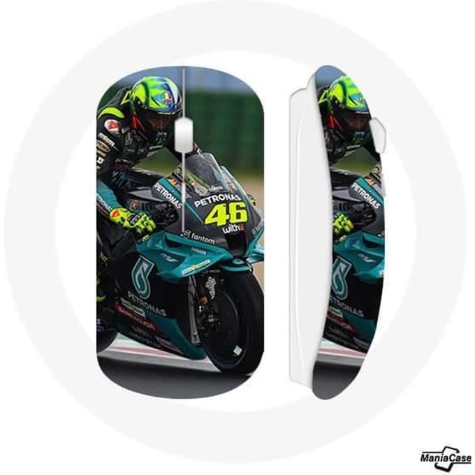 Souris sans fil - Valentino Rossi - Moto - Clé USB WiFi incluse - Compatible Mac et PC - Vert