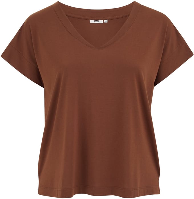 WE Fashion Dames jersey T-shirt - Curve