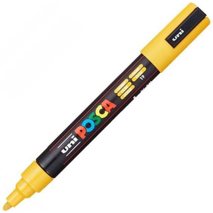 Verfstift - Oker - Waterbasis - Conische punt medium - 1 stuk