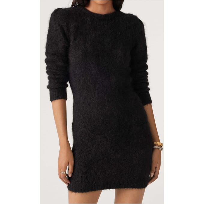 BA&SH Robe Tunia Noir Taglia: M | Abiti Mini Outlet | Donna