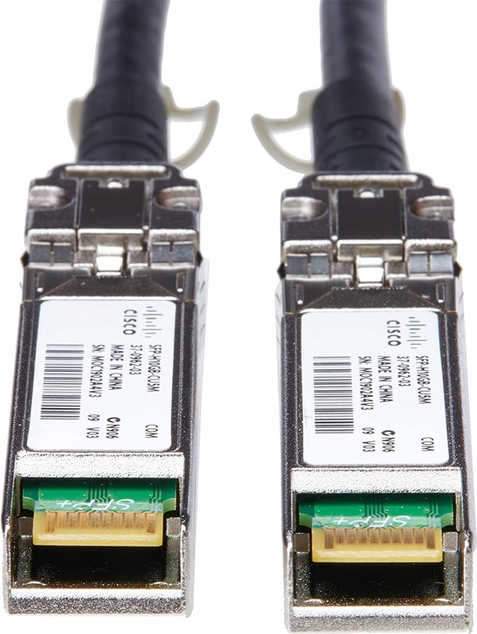 Stevige UTP-netwerkkabel categorie 6 CISCO SFP-H10GB-CU5M= 5 m