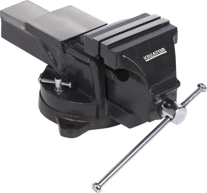 Kreator KRT554011 Draaibare bankschroef - 100mm -  7kg