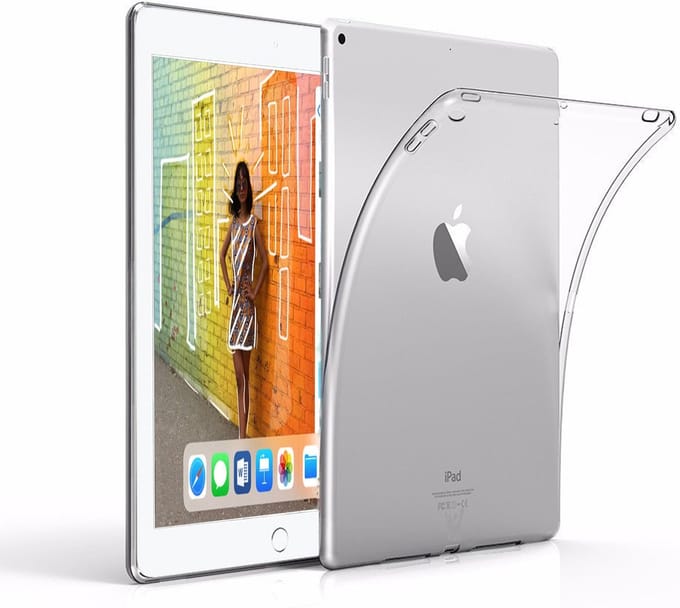 Hoes geschikt voor iPad 2018 9.7 Inch - Transparant