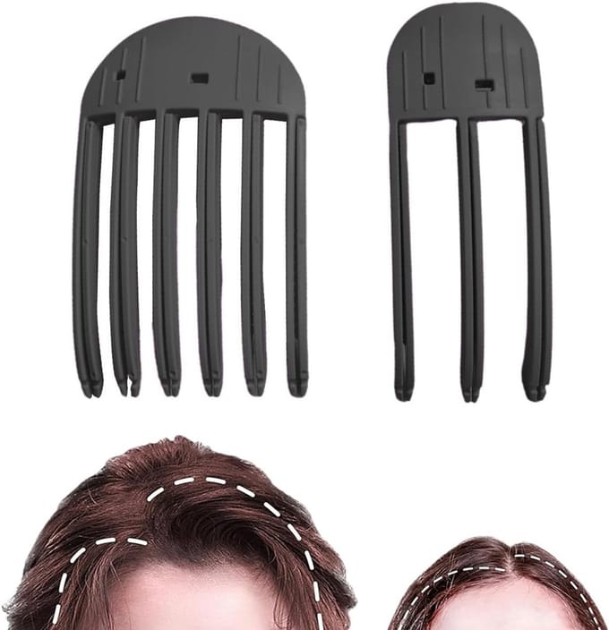 2 stuks haarvolumeclips voor zachte, natuurlijke krullen en meer volume