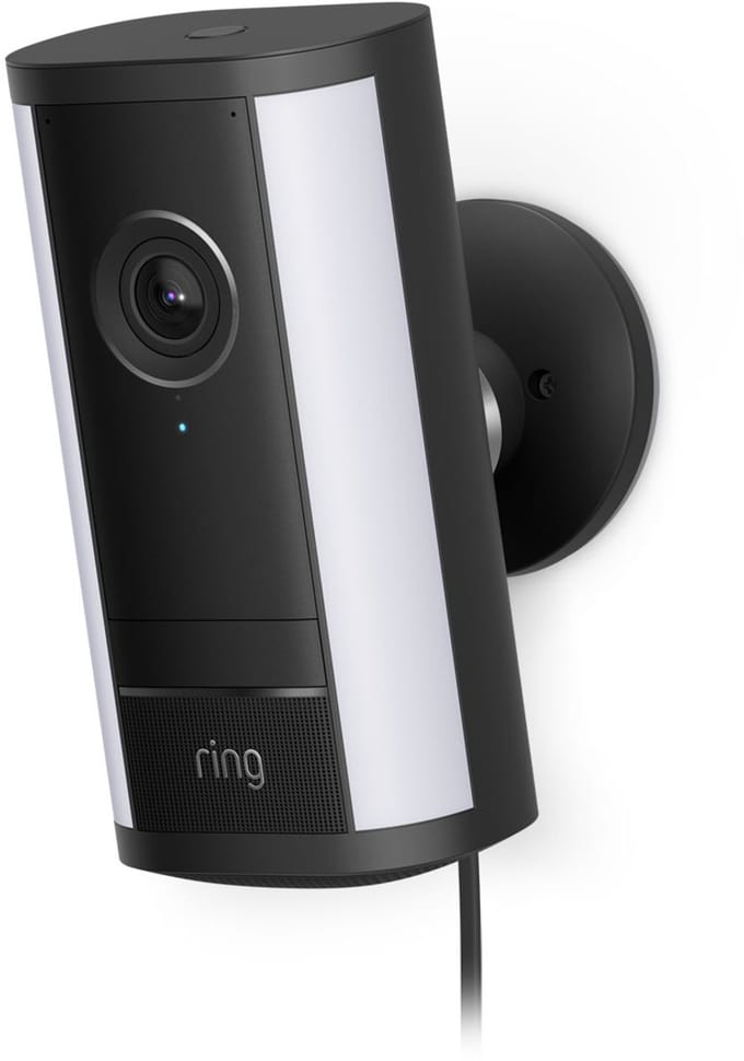 Ring Spotlight Cam Pro 2nd Gen Plug-In - Retinal 4K - Black