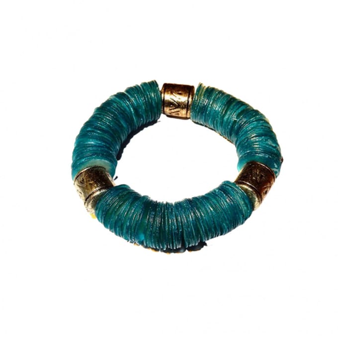 Schelp Armband Blauw