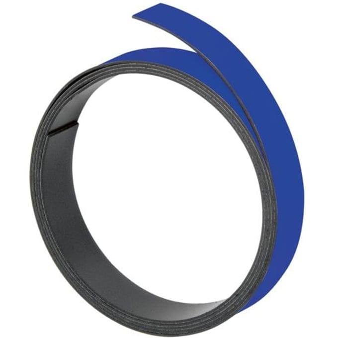 FRANKEN magneetband, (L)1.000 x (D)15 x (H)1 mm, blauw