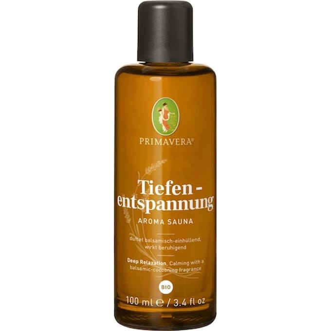 Primavera Sauna Aroma diepe ontspanning biologisch Aetherische oliën Dames 100 ml