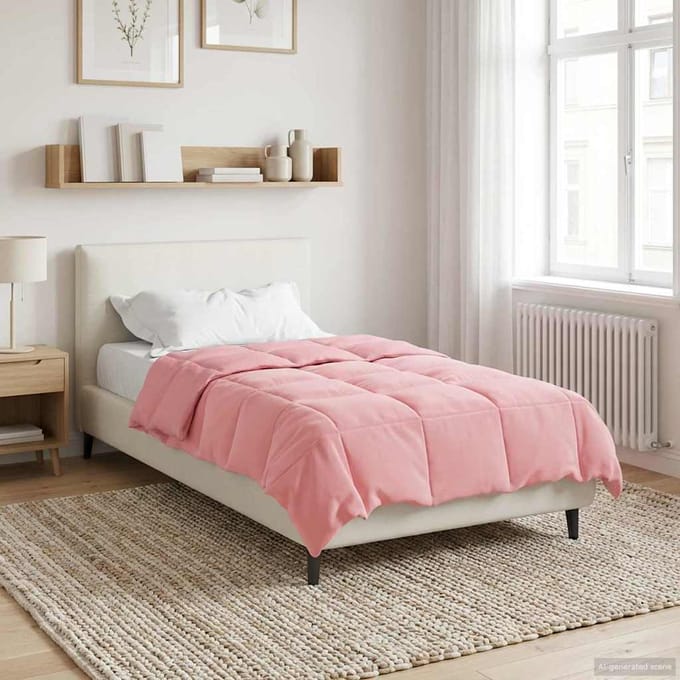 vidaXL Zomer Dekbed 140 x 220 cm Zomer Microfiber (100% polyester)