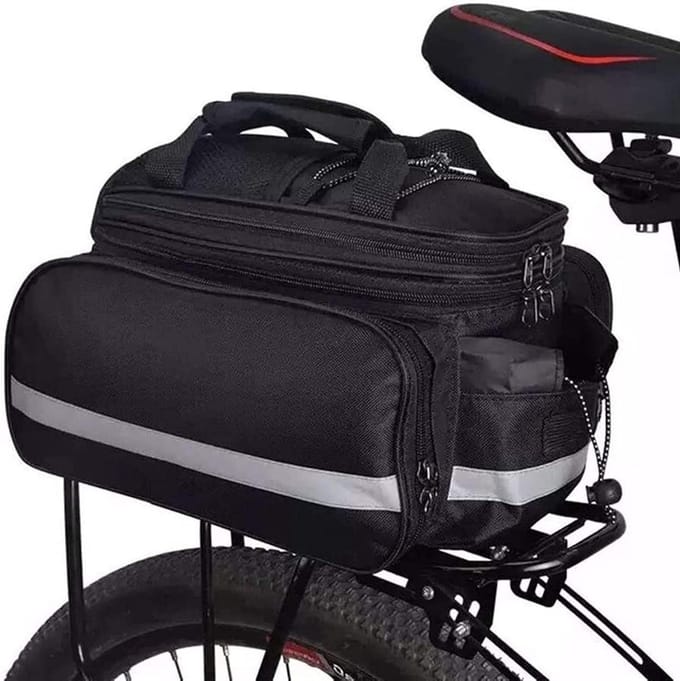 Motor Zadeltas - Motorfiets Tas - Reizen - Reflecterend - Grote Capaciteit - Zwart
