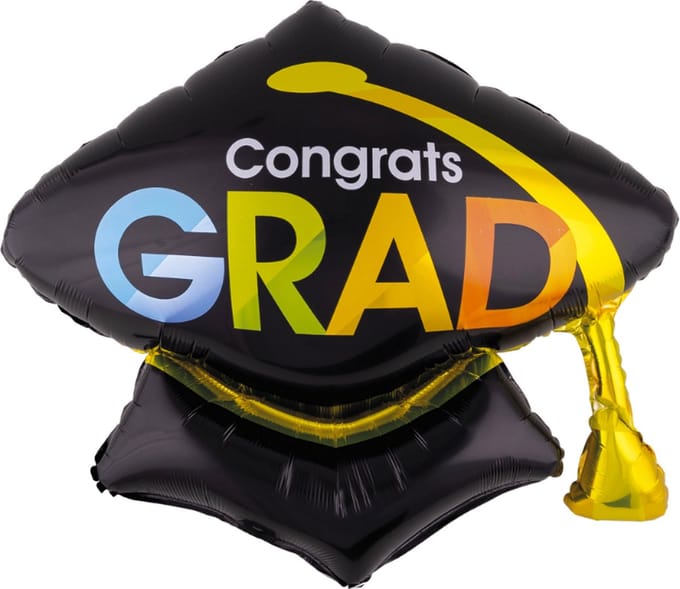Folieballon Congrats GRAD - 65 x 70 cm