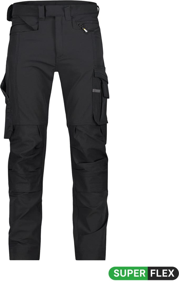 Stretch werkbroek met kniezakken