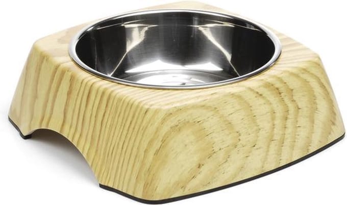 Melamine eetbak Natural Wood.