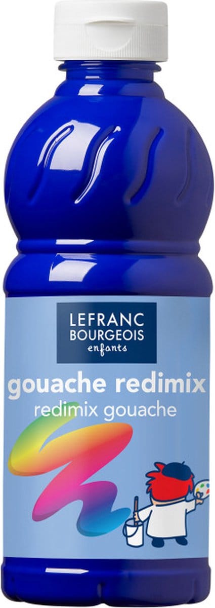 L&B Plakkaatverf Redimix Brilliant Blue 1L