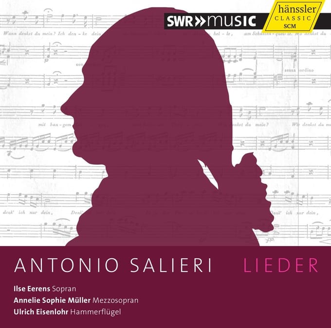 Annelie Sophie Müller, Ilse Eerens, Ulrich Eisenlohr - Salieri: Lieder (CD)