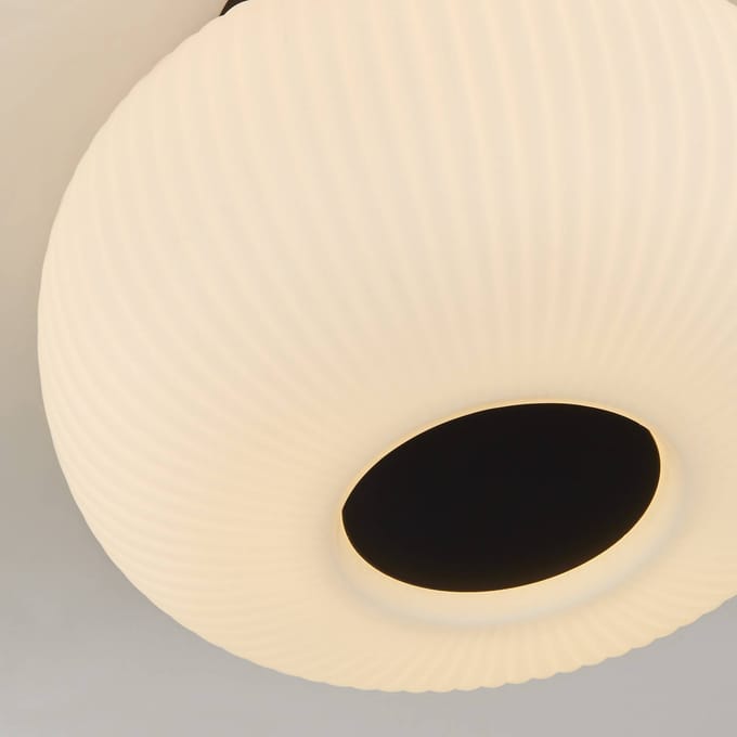 Searchlight Plafondlamp Lumina van frosted glas