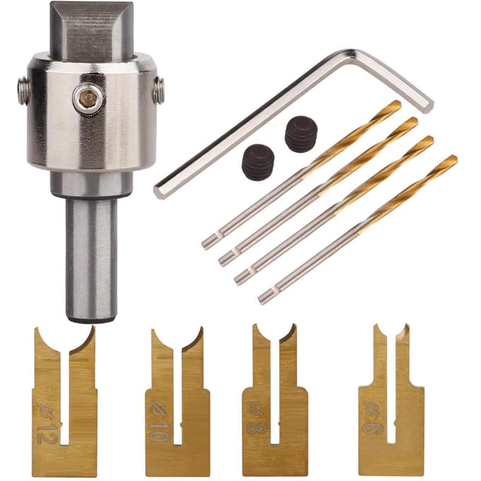 Houten Kralenmaker Kralen Boor Bit Set Legering Staal Bal Mes Freesmachine Set voor Houtbewerking Gereedschap Type 1