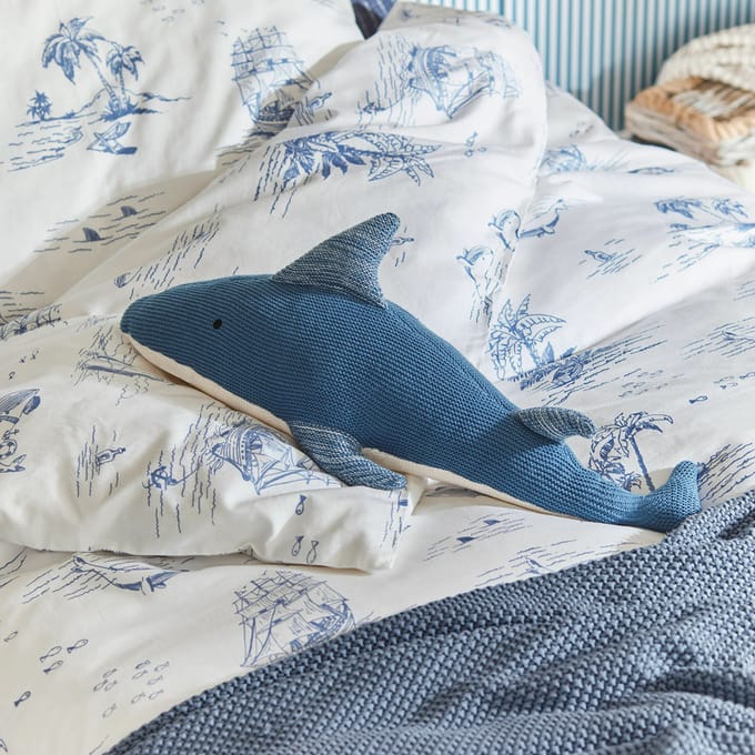 LOBERON Knuffeldier Cheruboo blauw