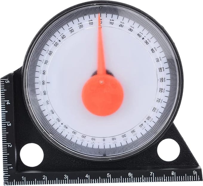 ANCLLO Mini Inclinometer: Compact Meetinstrument Met Magnetische Basis Voor Precisie Helling- En Hoekmetingen