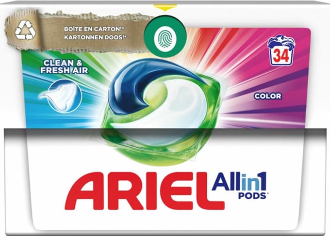 ARIEL ALLin1 PODS Color 34 wasbeurten