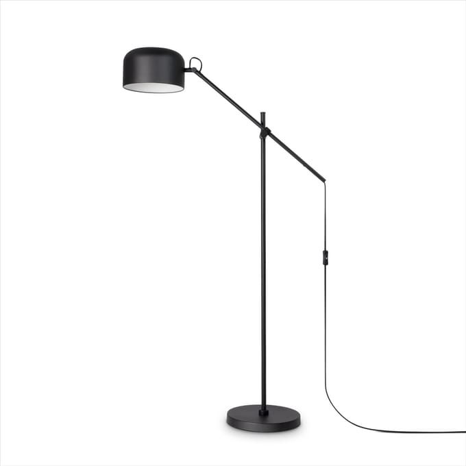 Vloerlamp Bovel zwart