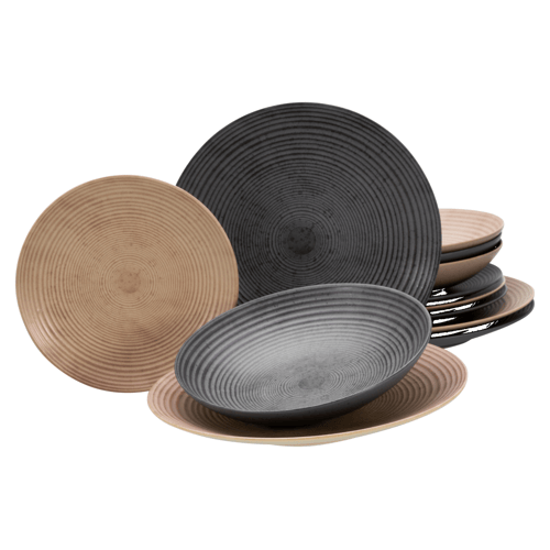 CREATABLE Serviesset Catania Mix (12-delige bordenset)