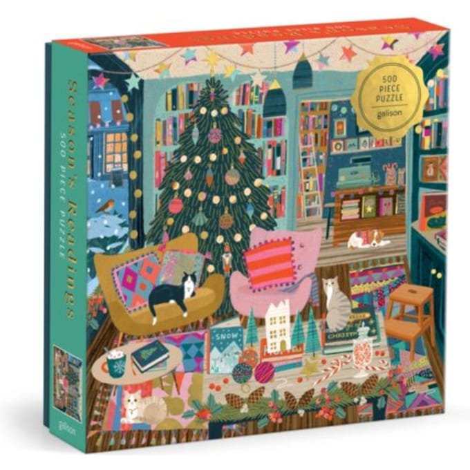 Season's Readings 500 Piece Foil Puzzle - Galison