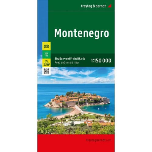 F&B Montenegro Wegenkaart 1:150.000 - F&B Wegenkaarten