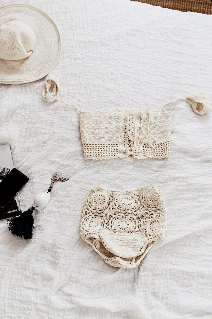 Ava Monnarita - Figi - Katoen - Wit - Boho Stijl