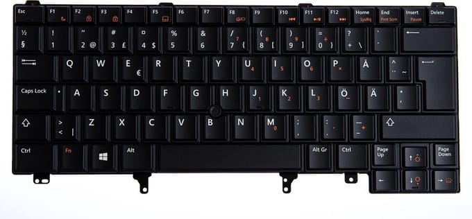 Origin Storage KB-07W2R notebook reserve-onderdeel Toetsenbord