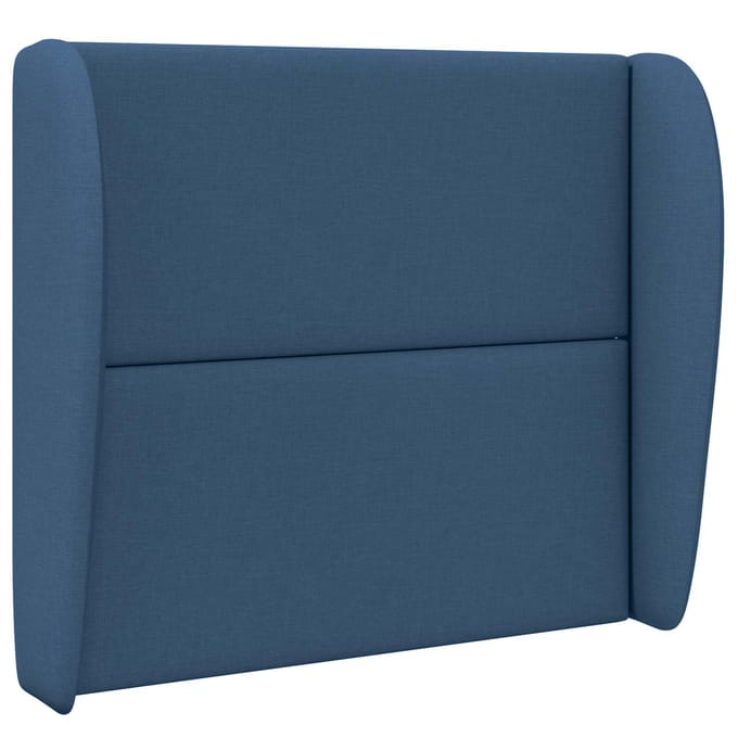 vidaXL - Hoofdbord - oor - Blauw - 80 - x - 23 - x - 6 - cm - Stof