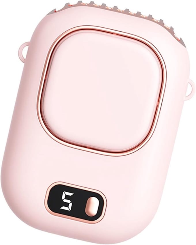 VHV - Bureauventilator - usb bureauventilator - USB oplaadbaar, handsfree - voor kantoor, slaapkamer, thuiswerken