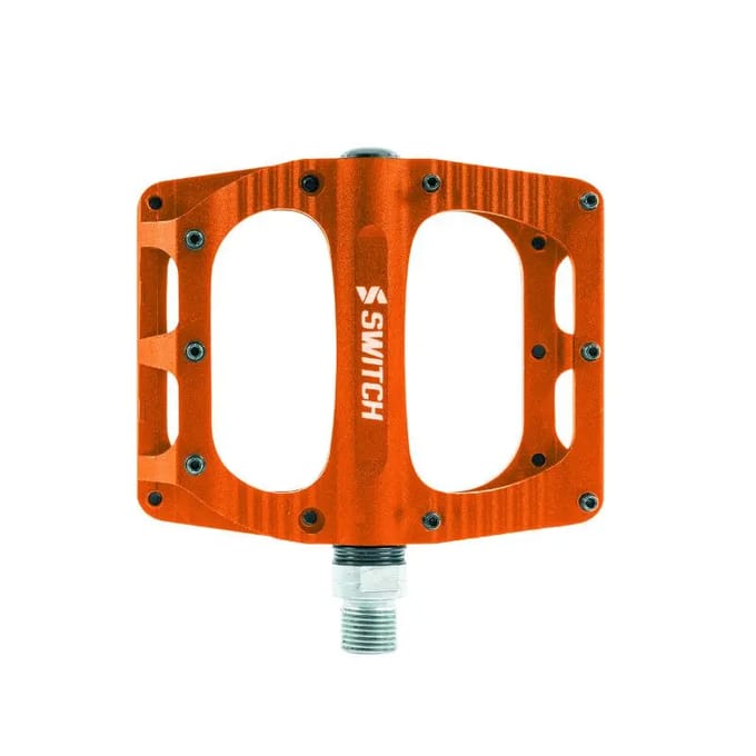 Paar aluminium pedalen met draadstiften Switch Freeride